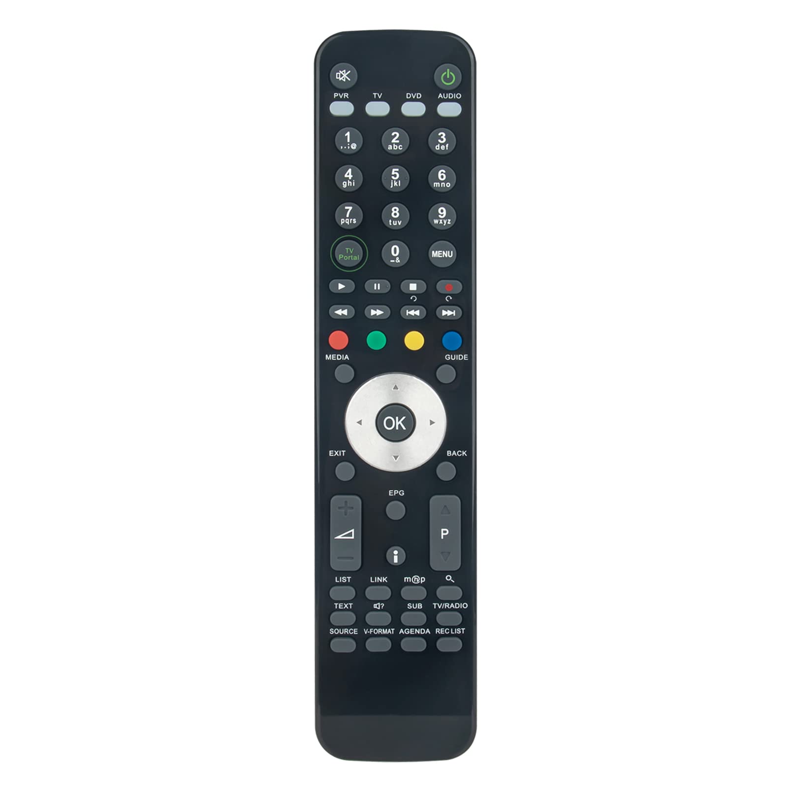 ALLIMITY RM-F10 Replace Remote Control fit for HUMAX TIVUMAX PRO HD-6800S HD-6600S HD6800S HD6600S