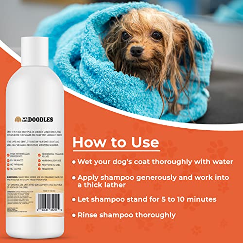 We Love Doodles Dog Shampoo, Conditioner, and Detangler Best