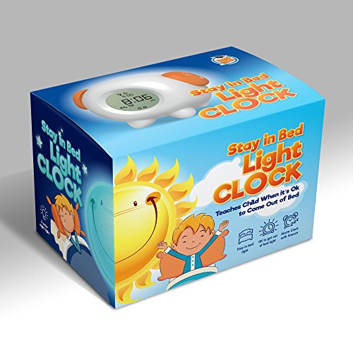 Toddler StayInBed Clocks Light Clock, Teaches Child When Okto Wake