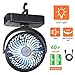 REENUO LED Camping Lantern with Tent Ceiling Fan, Rechargeable 4400mAh Battery Powered Camping Fan for Home,Office, Outdoor and Hurricane Emergency Survival Kit (Max Working time 40 Hours)