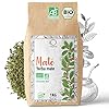 ☘️ BIO YERBA MATE 1KG | Yerba Maté Bio Ongebrand, Bladeren, Zonder Stelen en Niet Poederig | Opwekkende en Ontgiftende…
