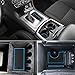 Auovo Anti-dust Mats for Charger Accessories 2021 2015-2020 Car Cup Holder Inserts,Center Console Liner,Door Pocket Liner Mat Premium Custom Interior(24pcs/Set, Upgrade) (Blue Trim)