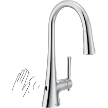 Amazon.com: Moen 9126EWC Kurv Collection Motionsense Wave Sensor ...