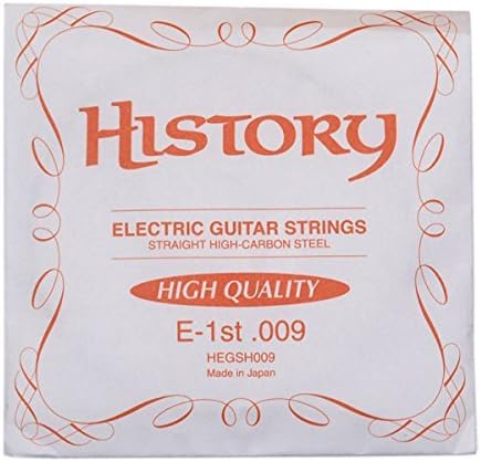 Amazon Co Jp History Hegsh009 エレキギター弦 E 1st 009 バラ弦1本 ヒストリー 楽器