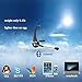 Bluetooth Trucker Headset,TURN RAISE Bluetooth headset with microphone,Hand Free Wireless Headphone for IOS & Android Cell Phones,Call Center,Skype