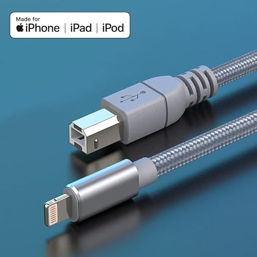 3ft USB B Cable Data/Power Lead Cord For DJ Midi Controllers, Keyboards, Samplers, Effect Pads