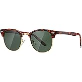 AEVOGUE Polarized Sunglasses For Women And Men Semi Rimless Frame Retro Sun Glasses AE0369