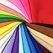 24pcs Thick 1.4mm Soft Felt Fabric Sheet Assorted Color Felt Pack DIY Craft Sewing Squares Nonwoven Patchwork (20 * 30cm)