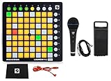 Novation LAUNCHPAD MINI MK2 MKII USB MIDI DJ Controller 64-Pad+Mic+Cable+Case