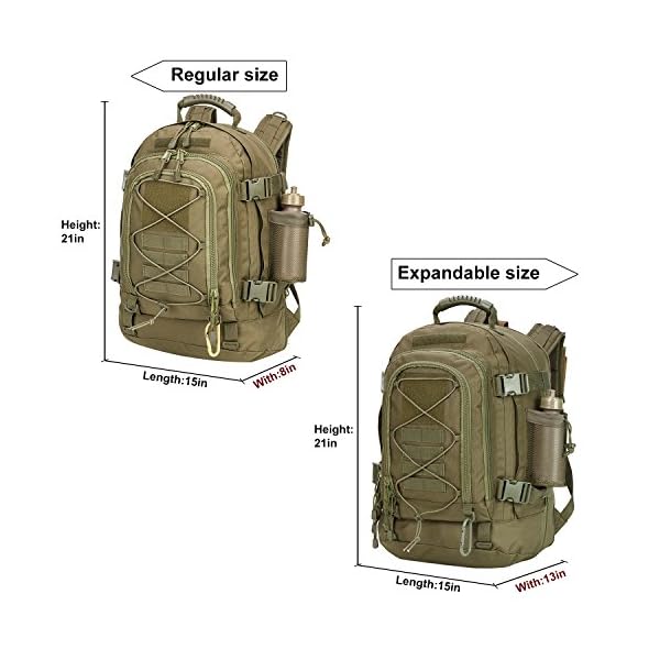 ARMY PANS Backpack for Men Large Military Backpack Tactical Travel