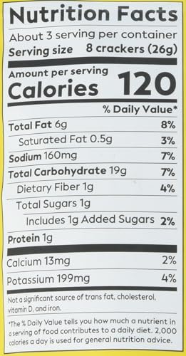 SUNNIE, CRACKERS GRAIN FREE SEA SALT, 3 OUNCE
