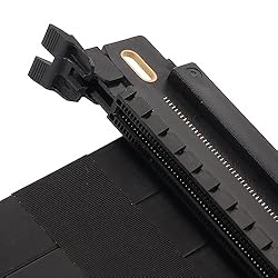 PUSOKEI PCIE 4.0 x16 Extender Riser Cable, High