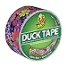 Duck Brand 283047 Printed Duct Tape, Bright Flowers, 1.88 Inches x 10 Yards, Single Roll