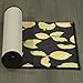 Machine Washable Lemons Design Non-Slip Rubberback 2x5 Kitchen Runner Rug for Kitchen, Hallway, Living Room, Bar, 20