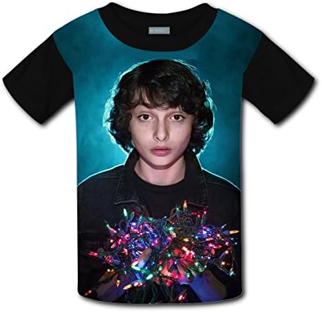 qutu Boys girls 3D Printed Finn Wolfhard T-shirt