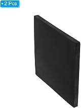 PATIKIL Rubber Vibration Isolation Pads 2pcs 6"x6"x0.4" HVAC Air Compressor view 3