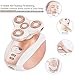 Women's Painless Hair Remover for Leg Woman’s Electric Razor Electric Shaver Trimmer Waterproof Wet/Dry Cordless Razor for Body Armpit, Face, Lips, Bikini—As Seen On TV