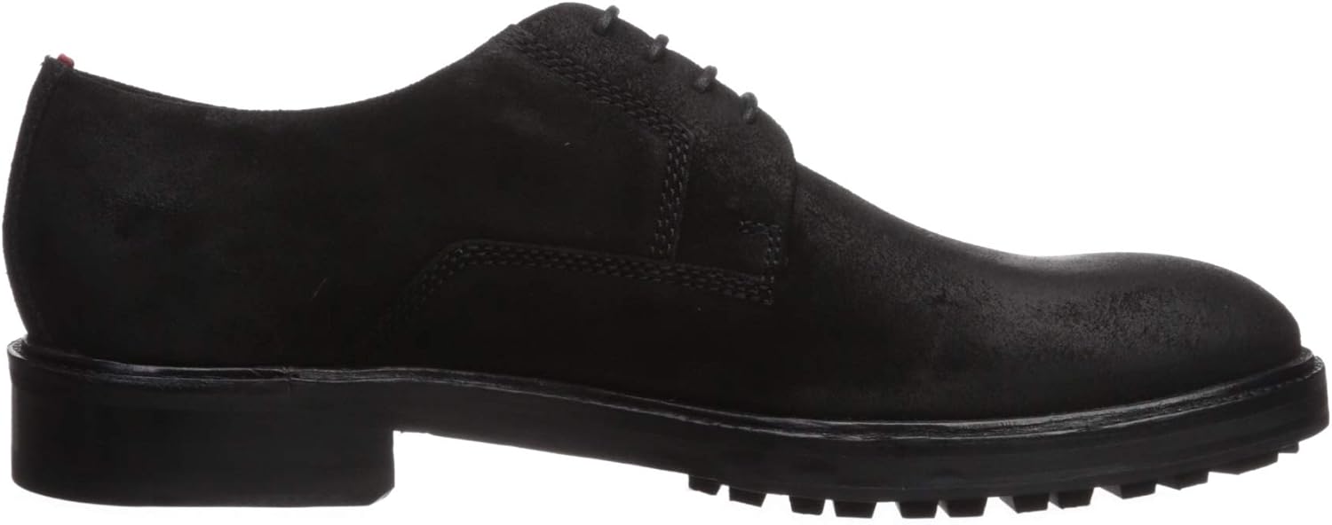 hugo boss suede derby shoes