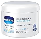 Vaseline Intensive Care Cream Deep Moisture 7.1 Ounce Jar (210ml) (6 Pack)