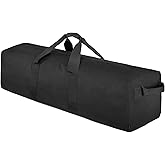 Vorspack Duffle Bag for Travel - 180L Extra Large Duffel Bag for Men Foldable Camping Bags for Weekender Gear Storage Overnight Tent Sports Moving - Black
