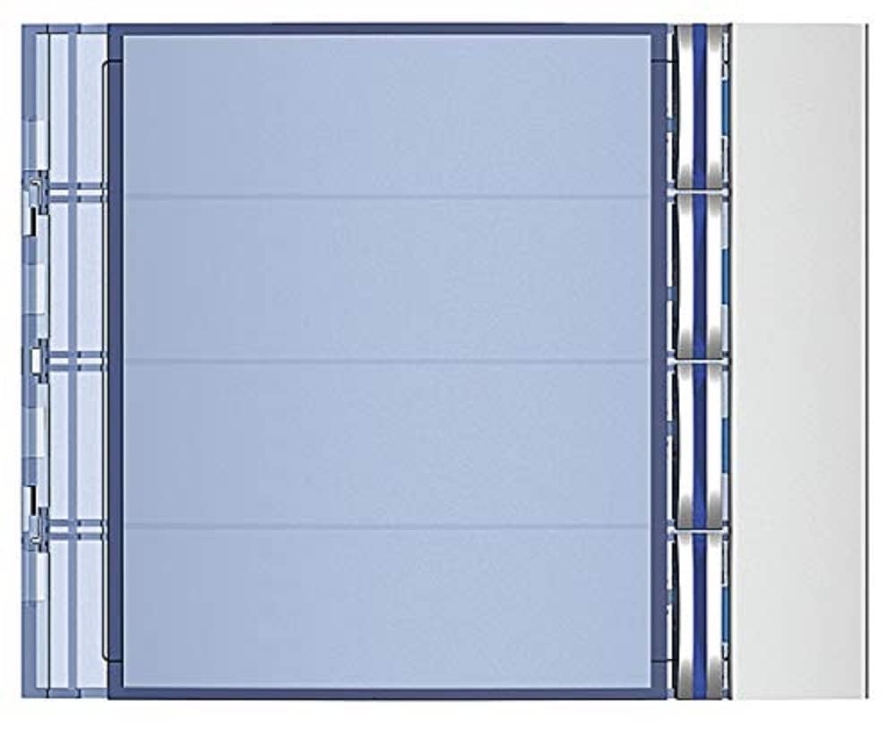 Front panel call button module Sfera, with 4 call buttons all-metal, SFERA all-metal, 4-bell button cover