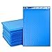 UCGOU Bubble Mailers 10.5x16 Inch Blue 25 Pack Poly Padded Envelopes Large #5 Mailing Packages Opaque Packaging Postal Self Seal Adhesive Waterproof Boutique Shipping Bags for Clothes