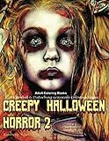 Adult Coloring Books Creepy Halloween Horror 2: Life Escapes Coloring Books 48 Morbid & Disturbing G by 