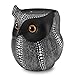 APPS2Car Owl Holder [6 inch Tall] for Echo Dot 2nd 1st Generation Speaker, Crafted Dots Owl Case Stand for Amazon Alexa Round Dot for Home Decor (Black)