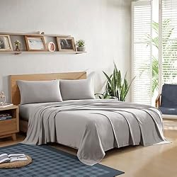 Brielle Home Jersey Knit Cotton Sheet Set