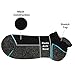 Kodal Copper Infused Athletic Low Cut Socks for Mens and Womens - Moisture Wicking Ankle No Show Socks with Tab 5 Pairs (Blue, Medium)