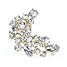 Bestpriceam (TM) New Fashion Crescent Shape Rhinestone Ear Cuff Clip flash Earring Stud