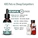 KBC Pets Hemp Oil for Dogs and Cats - 1000mg - Provides Anxiety Relief - Natural Support for Hip & Joint - Better Mood and Sleep - 100% Organic Treat and Food Supplement - USA Made