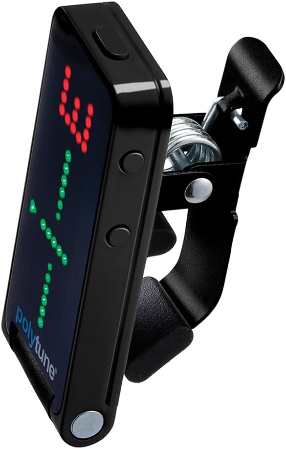 TC Electronic Polytune ClipOn Guitar Tuner Black eBay