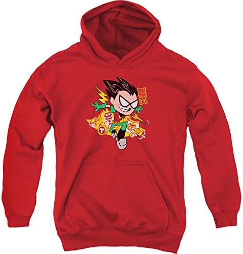 Go! Cartoon Series Robin Big Boys Youth Pull-Over Hoodie