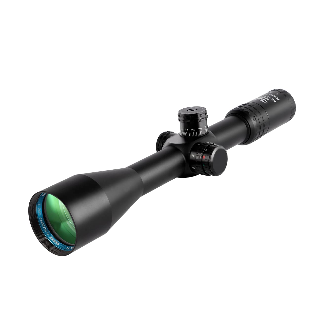 Nabila 5-25x50 FFP Rifle Scope Optic Tactical Gun Scope with Adjustment Lock Includes Scope Mount Rear Optical Glass Make