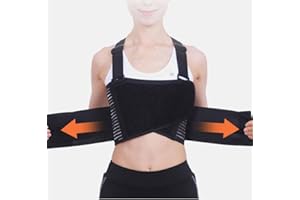 YingXue Broken Rib Support Brace, Rib and Chest Support Brace, Rib Belt for Ribs Support, Dislocated Ribs Protection, Sternum Injuries and Pulled Muscle Pain (M 32" to 36")