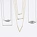 Bling Jewelry Thin Minimalist Sideways Horizontal Round Station Bar Pendant Necklace For Women For Teen .925 Sterling Silver 16 Inch