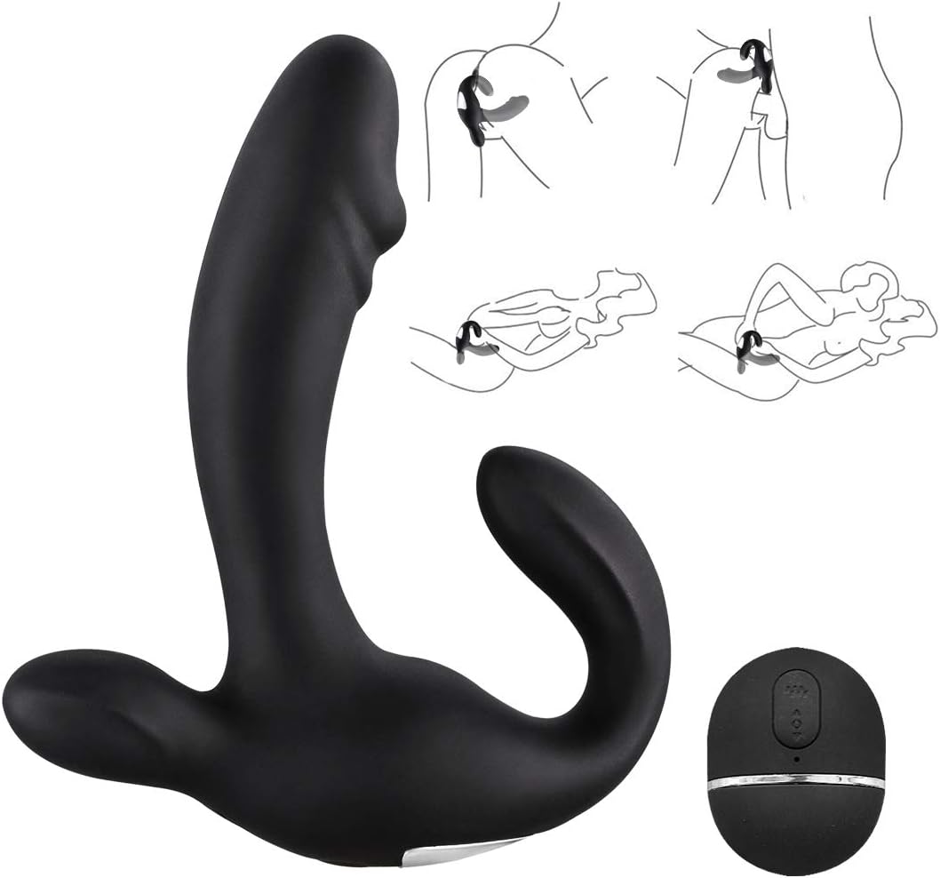Powerful Vibrations Made of Waterproof Silicone Annus B-ütt Plúg Stimulator for Men Beginners Ṃásˉtῡrbˉátor Análes Remote Control Toys