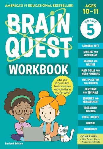 Brain Quest Workbook: Grade 6: Walker, Persephone, Thornborrow