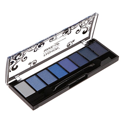 MakeupPalette 8 Lidschatten, Farbton und Farbverlauf Blau Amazon