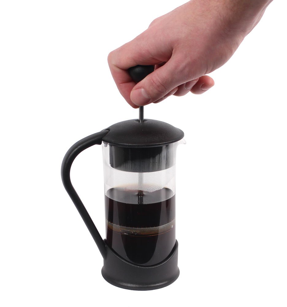 French Press Single Serving Coffee Maker by Clever Chef Small French