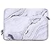Cosmos® Neoprene Protective Laptop Notebook Sleeve Case Bag for Old MacBook Pro 13''/ MacBook Air 13''/ Old MacBook Pro Retina Display 13'', White Marble Pattern