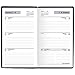 DayMinder Weekly Pocket Planner, 3 1/2 x 6 3/16, Black, 2018