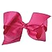 XIMA 25pcs 4inch Grosgrain Ribbon Baby Boutique Hair Bows Clips for Hair Accessories (with clip Mixcolors)
