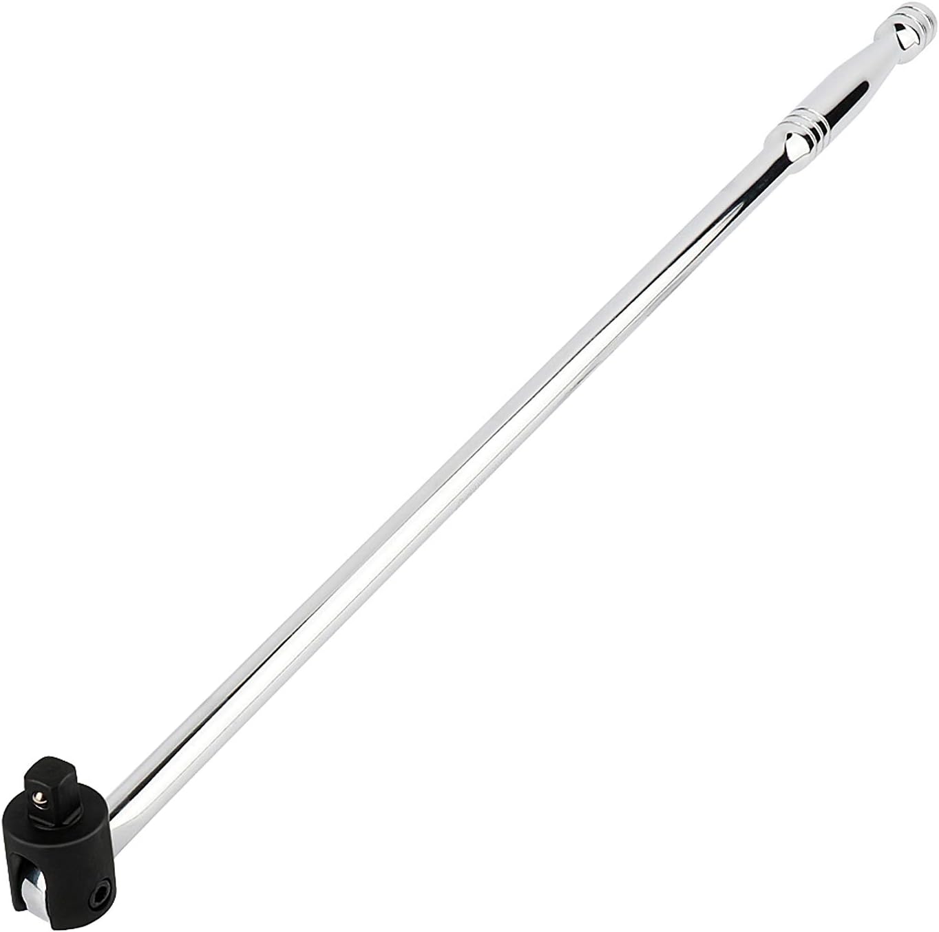 MAXPOWER Breaker Bar 1/2-Inch with 24 Inch Extra Long Chrome Vanadium Steel Handle, 600mm 1/2" Sq Drive, Extra Heavy Duty