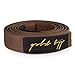 Gold BJJ Jiu Jitsu Belt - Premium Heavyweight IBJJF Legal Belts - White, Blue, Purple, Brown, Black - A0, A1, A2, A3, A4, A5 - Rank Bar for Stripes
