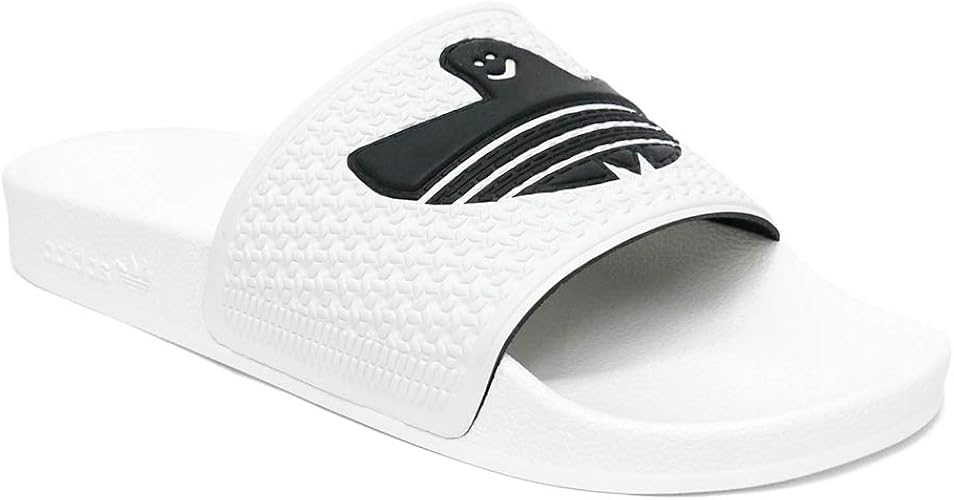 Amazon アディダス Sandal サンダル Shmoo Foil Slide 白 黒 Fy6848 スケートボード スケボー Skateboard 25 5cm Adidas アディダス スケートボード