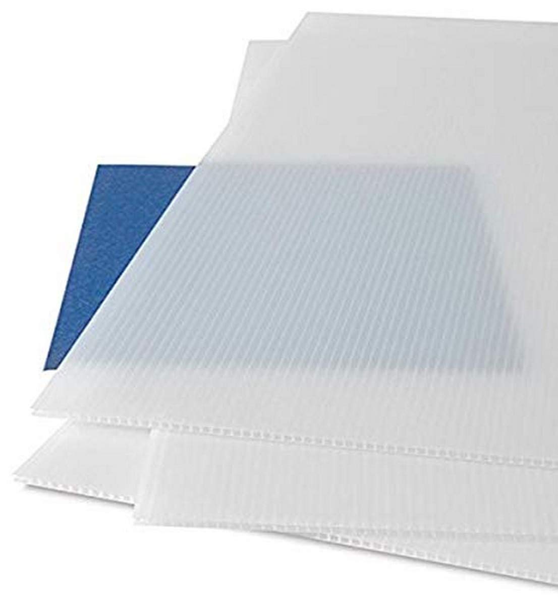 Photo 1 of Falken Design COR-NAT-4MM/2436 Coroplast Sign Board, Corrugated Fluted Plastic Sheet 4mm (0.157") 24" x 36" - Natural, Plastic