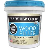 FamoWood 40022144 Latex Wood Filler - Pint, White | FamoWood 40022144 Latex Wood Filler, Pint, White