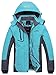 Wantdo Women's Mountain Waterproof Ski Jacket Windproof Rain Jacket